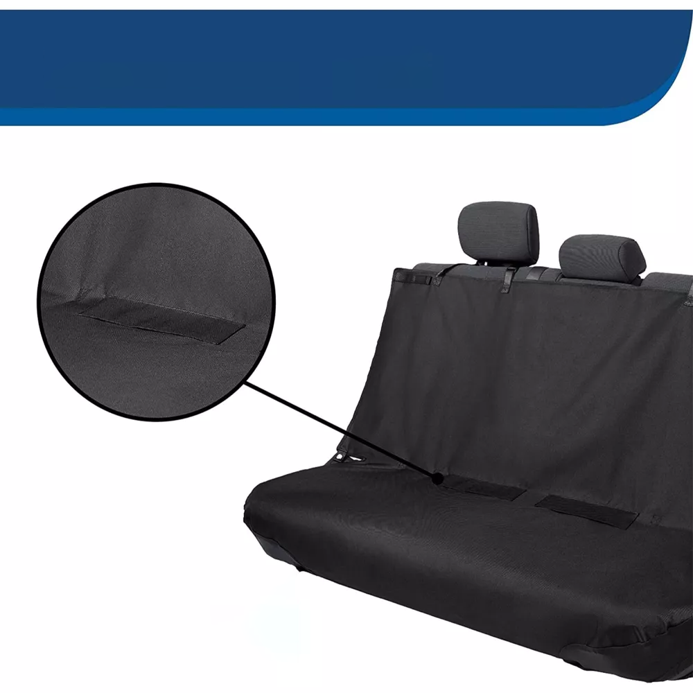 Funda impermeable para asiento de banco trasero para mascotas de coche