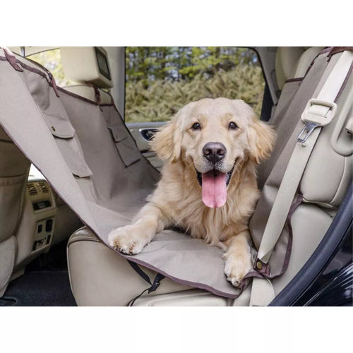 Funda de asiento tipo hamaca impermeable para mascotas para coche