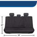 Funda impermeable para asiento de banco trasero para mascotas de coche